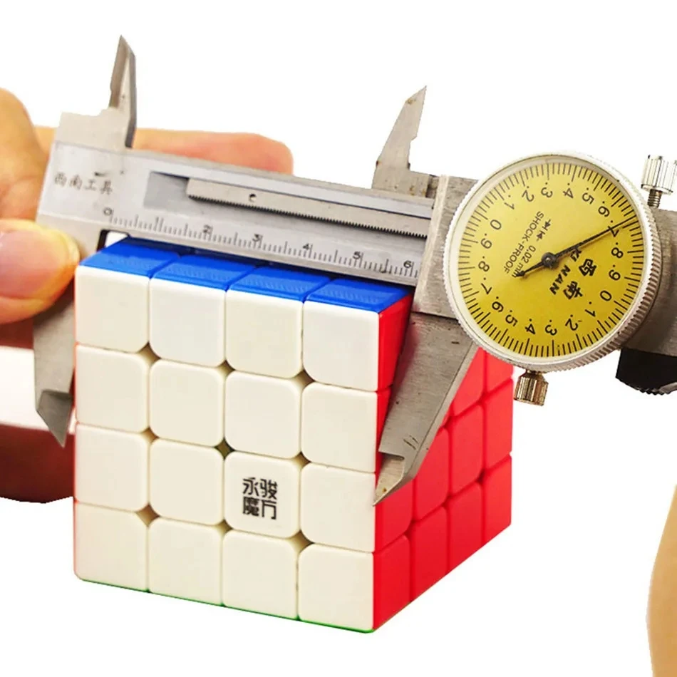 Yongjun 3x3 Cube magique Yulong V2 M 3x3x3 Cube de vitesse magnétique Puzzle 3x3 2M Cubo Magico Puzzle professionnel jouets pour enfants cadeau