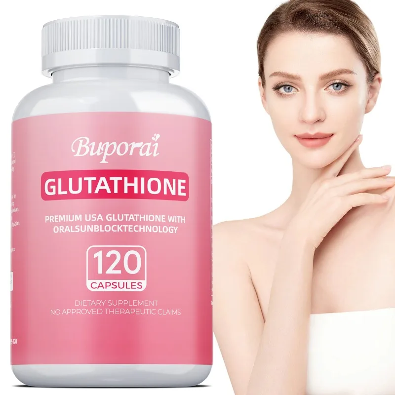 Glutathione Supplements - Detoxification, Reduces Spots, Support Cell Repair, Promotes Skin and Liver Health, Maintains Vitality