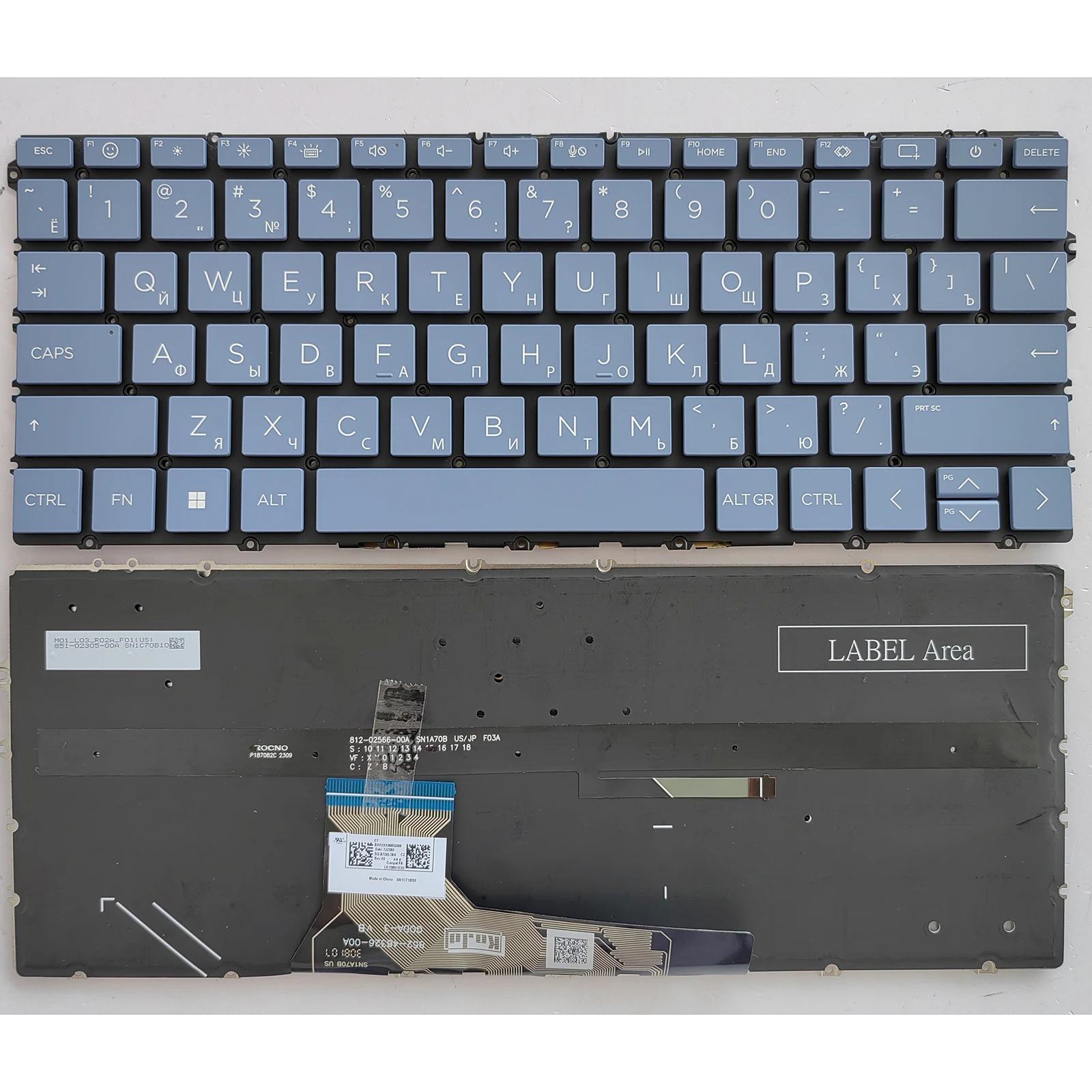RU Layout for HP X360 13-BF 13-AF 13-AD 13-AG 13-AH 13-AE 13-AC Laptop Keyboard
