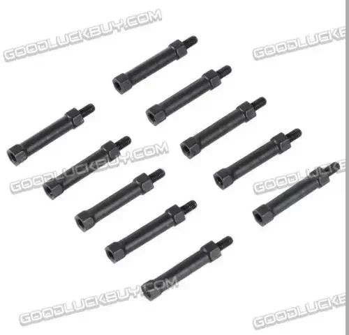 

10X Quad Multicopter диаметром 5,5 мм M3x25 + 6 женская/папа алюминиевая шестигранная прокладка для стойки