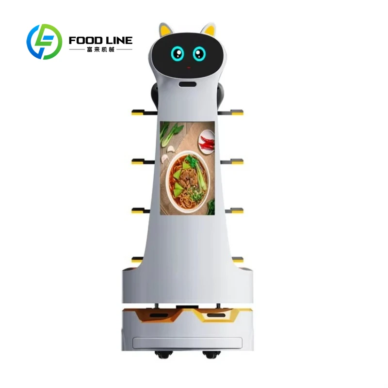 Delivery Robots and Screen Robots Commercial Delivery Robots Outdoor Food