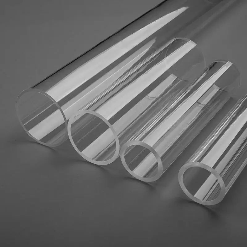 1pcs Naxilai อะคริลิคใส Plexiglass รอบหลอด Aquarium PMMA หลอด 500 มม.ยาวถังปลาน้ําอุปกรณ์ท่อ