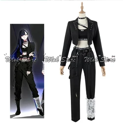 Game Project Sekai Colorful Stage Cosplay Shiraishi An Costume Wig Women Halloween Party Performance Uniform Necklace Choker