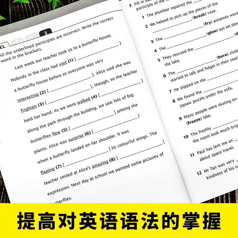 1 Original English Version of Singapore English Grammar Workbook for Primary School Teaching Aids for Grades 1-6