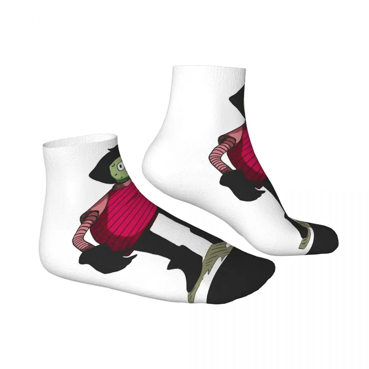 Invader Zim Socken Harajuku Superweiche Strümpfe Ganzjahressocken Zubehör für Unisex Weihnachtsgeschenke