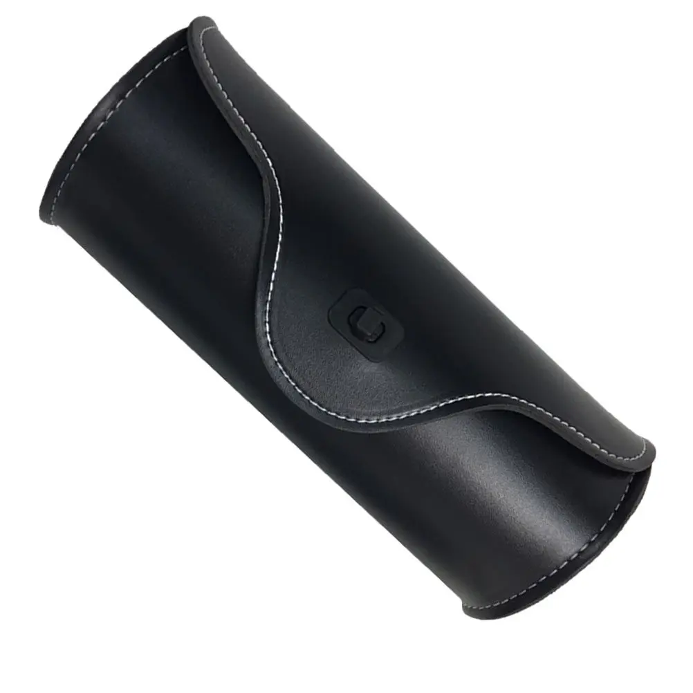 

Durable PU Motorcycle Saddlebag Side Pouch Gadget Install Black Motorcycle Hanging Bag Motorbike Gadget Box