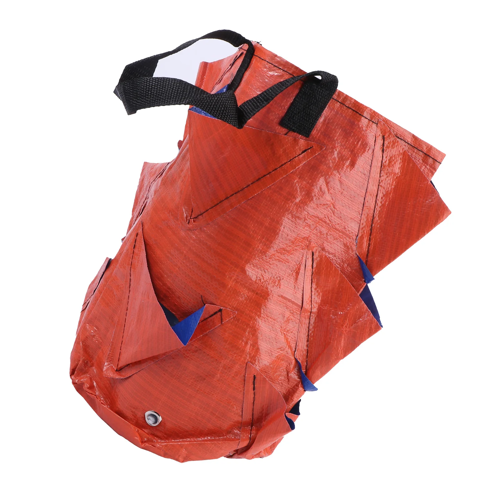 

1Pcs Hanging Wall Large Pockets Plant Pot Dark Green Strawberry Garden Multi-Pockets Nursery Bag Vertical Planter