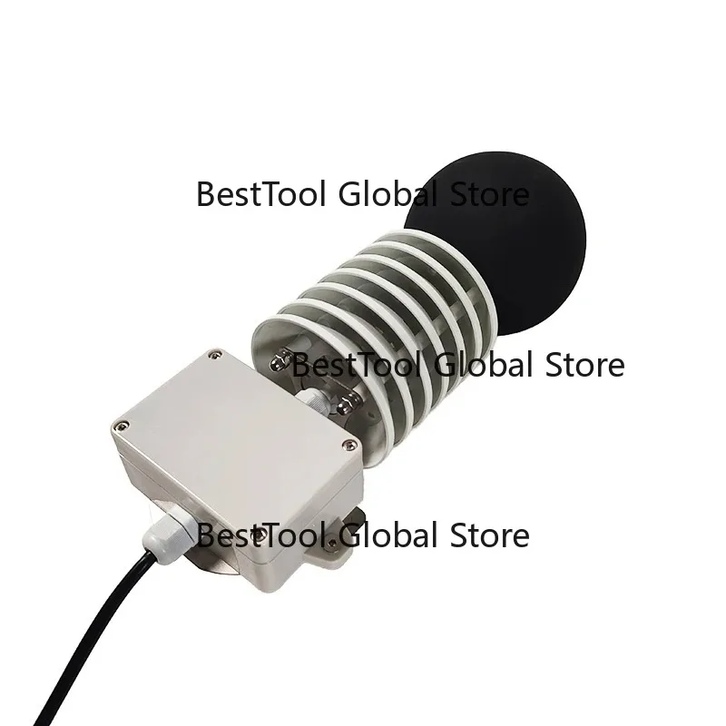 WBGT Thermal Environment Monitor RS-85 M-US Wet Bulb Globe Temperature Sensor with Black Ball for Outdoor Heat Stress Monitoring