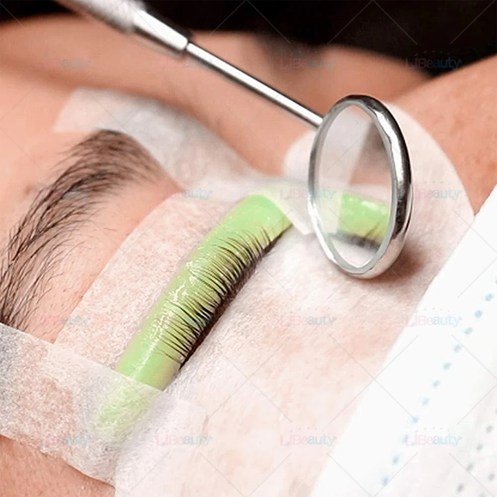 Libeauty 1 Pair Professional Eyelash Tweezers 3D Volume Eyelash Extension Lash Eyebrow Excellent Closure Grafting Eyelash Tools