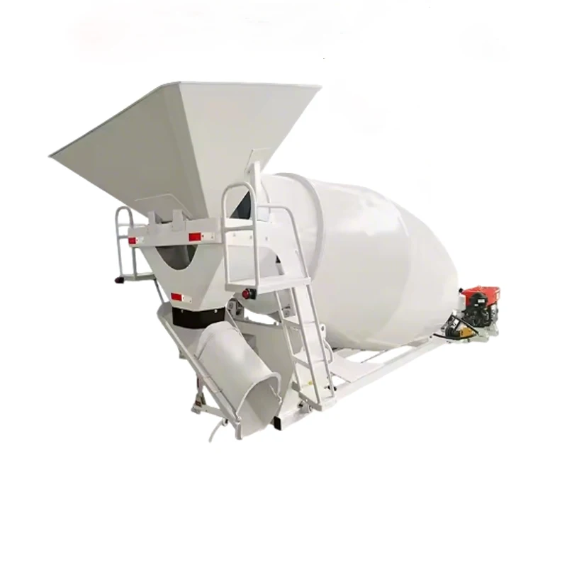 High Quality Automatic Concrete Mixing Station With Gear Pump & Motor Core Components High Efficiency 6M/H Productivity