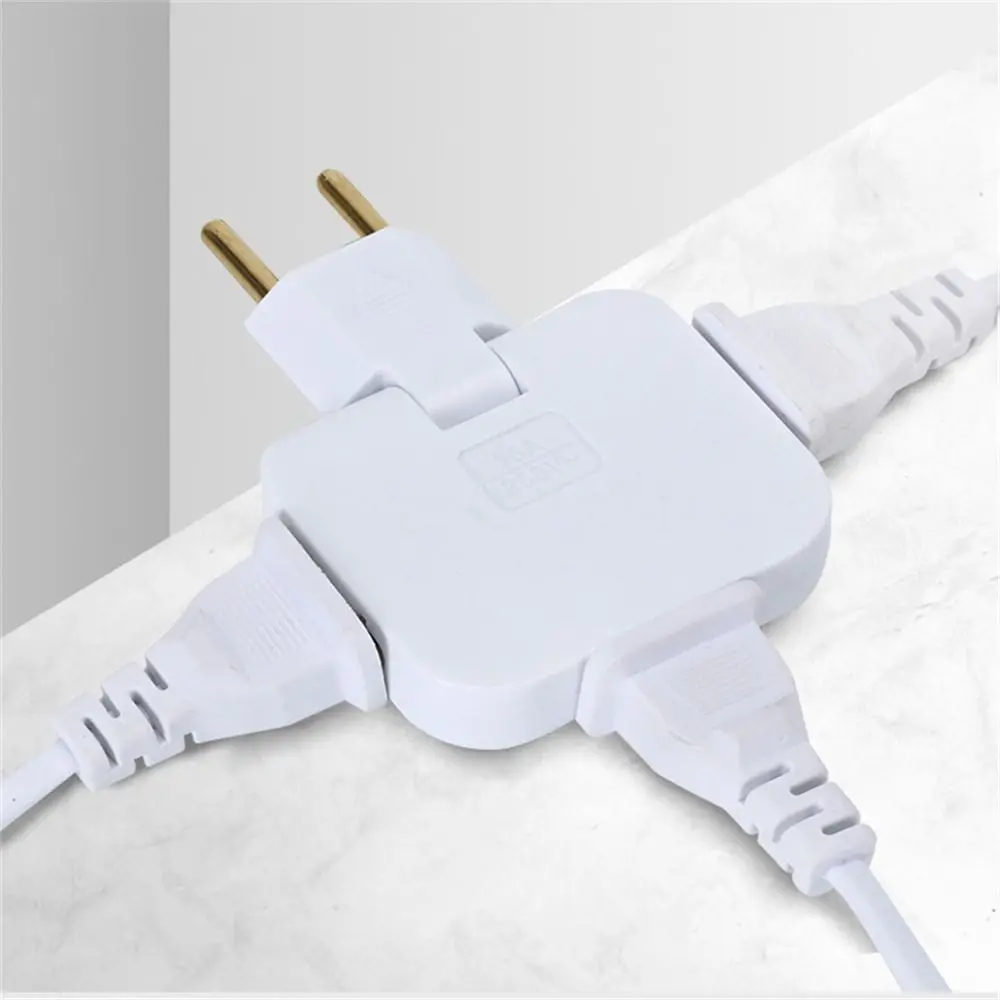 1Pcs Rotatable Fulfillment Adjustable Wireless Multi-Plug Socket Adapter Electrical Socket Converter EU Plug