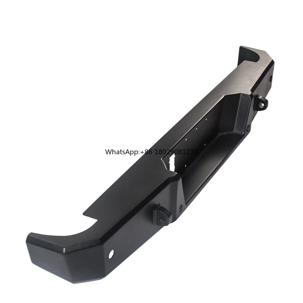 Aluminum  Material Offroad Rear Bumper for Jeep Wrangler JK 07-18 Car Accessories New Condition for Upgrade and Replacement