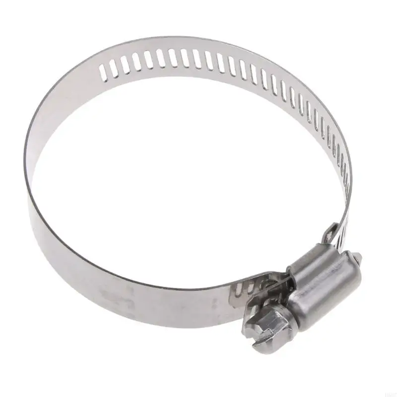 H58C Aluminum Ducting Dryer Vent Hose with 2 Screw Clamps Corrosion-resistant