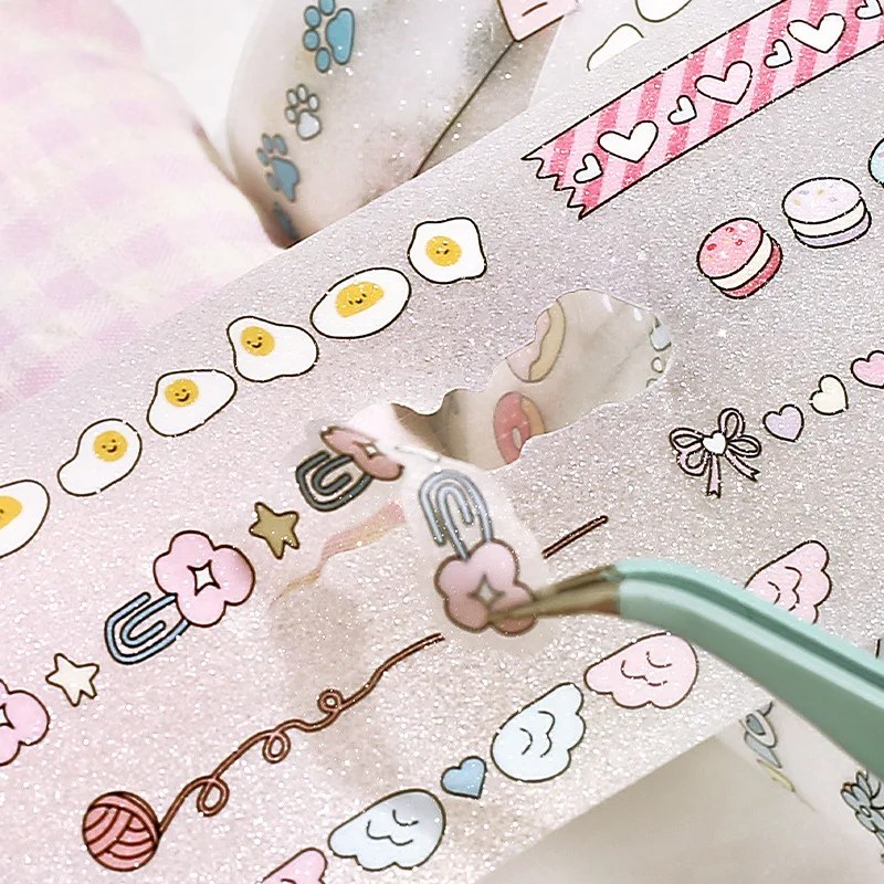 1pcs DIY Decoration Adhesive Tapes Japanese  DECO LINE Washi Tapes Masking Tapes stickers stationery