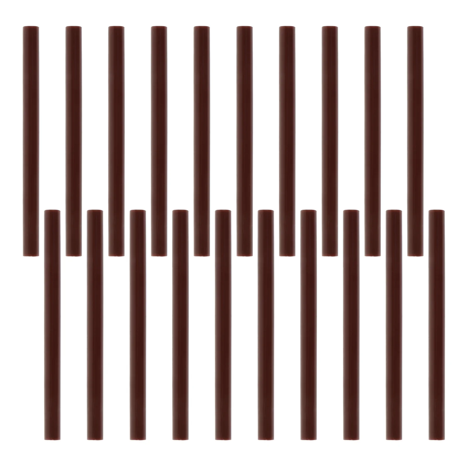 20 pezzi di colla a caldo stick durevoli senza odori incollaggio multi superficie accessori artigianali fai da te piccola luce facile da trasportare caffè