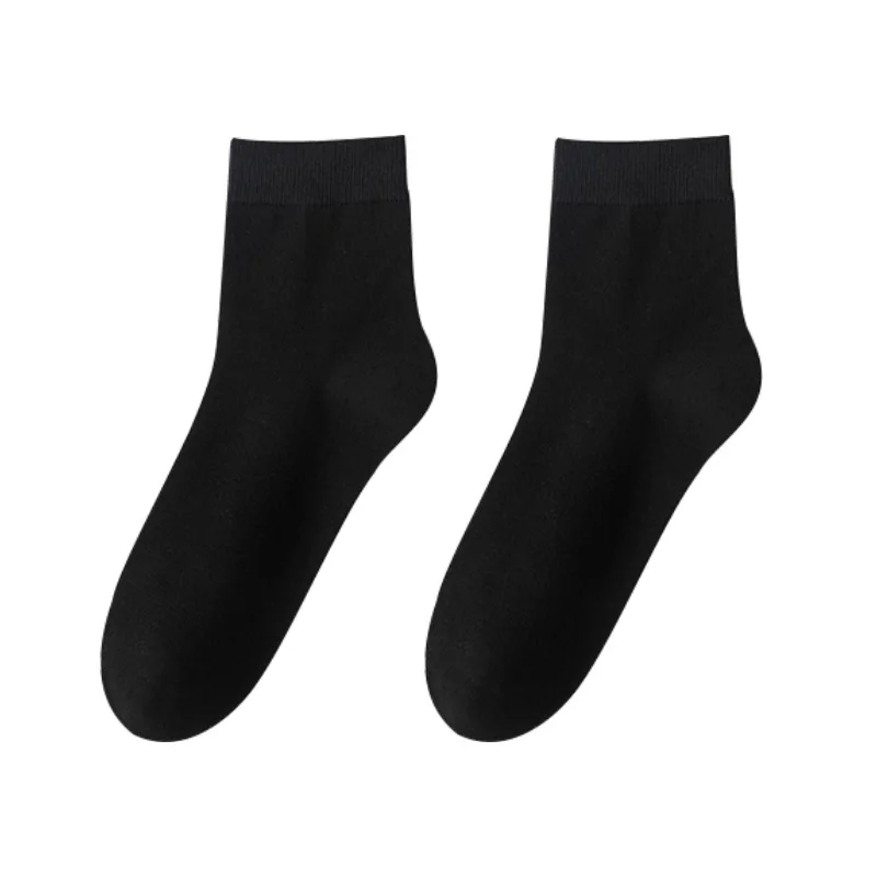 

Men's Autumn/Winter Cotton Socks,Sweat-Absorbing,Pilling-Resistant,Odor-Resistant Pure Cotton Mid-Calf Socks