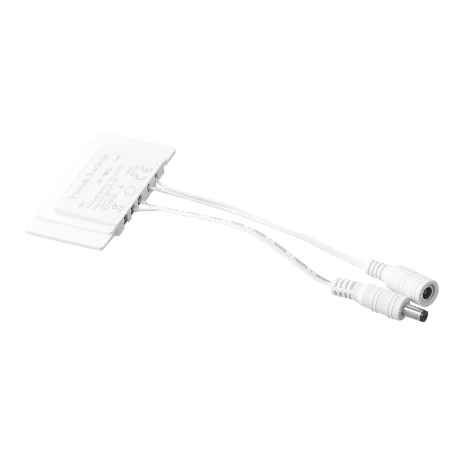 مرآة مؤشر الطاقة مفتاح 12 فولت 5A الذكية زر واحد مرآة مفتاح الإضاءة دعم مرآة سمك 1-5 مللي متر الزجاج/الاكريليك/المرآة