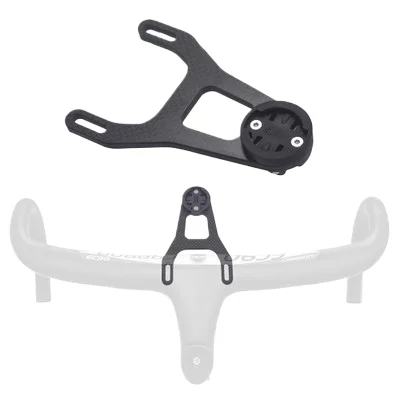 

Road car code table bracket carbon fiber curved handlebar bracket support 5D handlebar