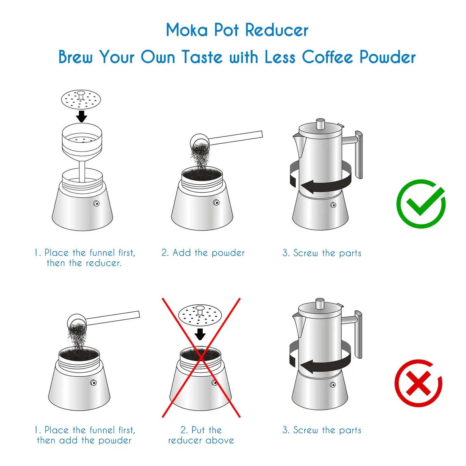 Easyworkz Stainless Steel Coffee Reducer, Espresso Maker