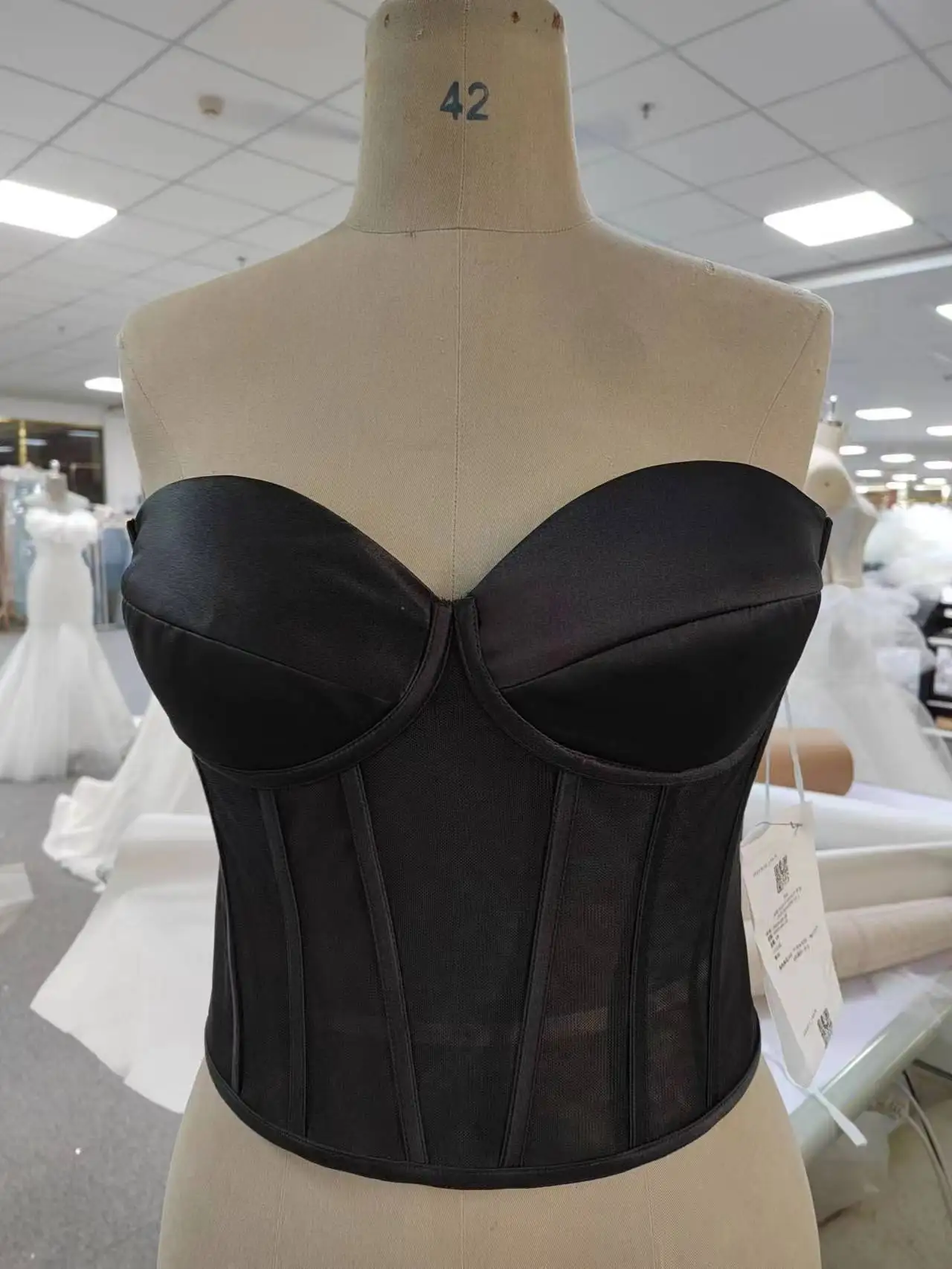 Corsetto abiti su misura corpetto accetta piccola modifica biancheria intima stretta per abbigliamento da sposa Shapewear su misura da donna