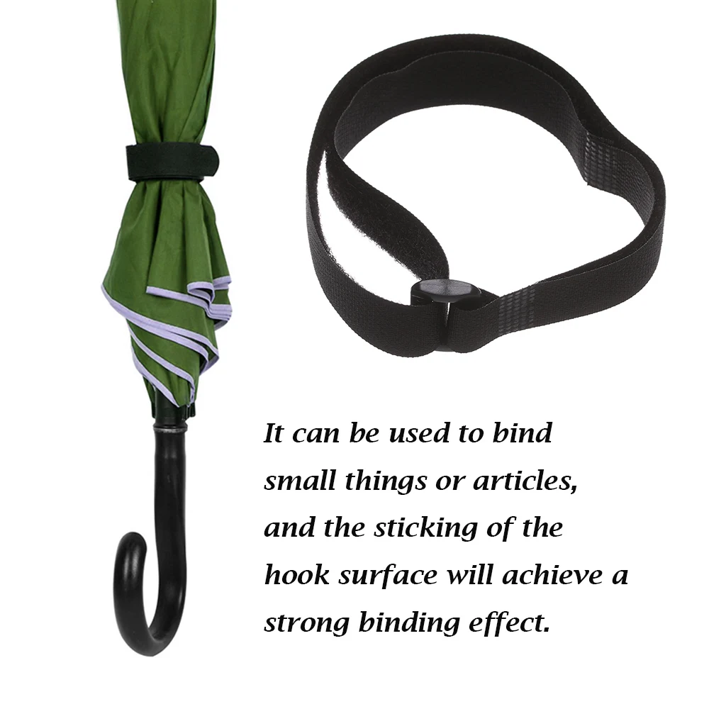 10 Pcs 2*50ซม.Reusable Fastening Bike Tie Nylon Hook & Loop ทนทาน Multil Purpose Self-กาวคุณภาพสูงสาย Tie