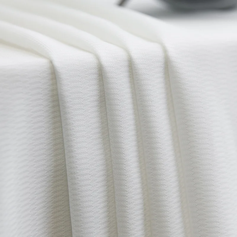 310cm Extra High White Sheer Curtains Light Filtering Soft Living Room Neutral Drapes Fish Bone Pattern Tulle Bedroom Curtains