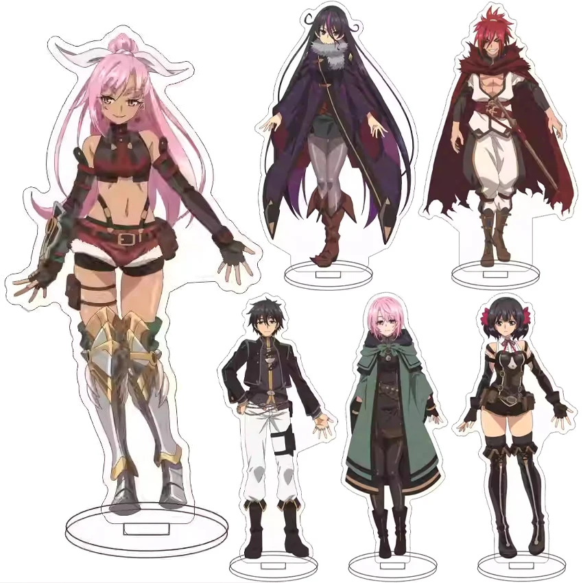 16CM Anime Let This Grieving Soul Retire Figur Krai Andorihī Tino Sheido Kiryusu Arugen Acryl-Ständer Cosplay-Ornamente Geschenke