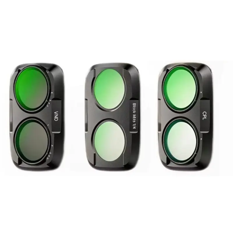 Helps Reduce Light Evenly Minimize Color Shift Filter Kit For DJI Osmo Pocket 4P Glass With VND1-5/CPL