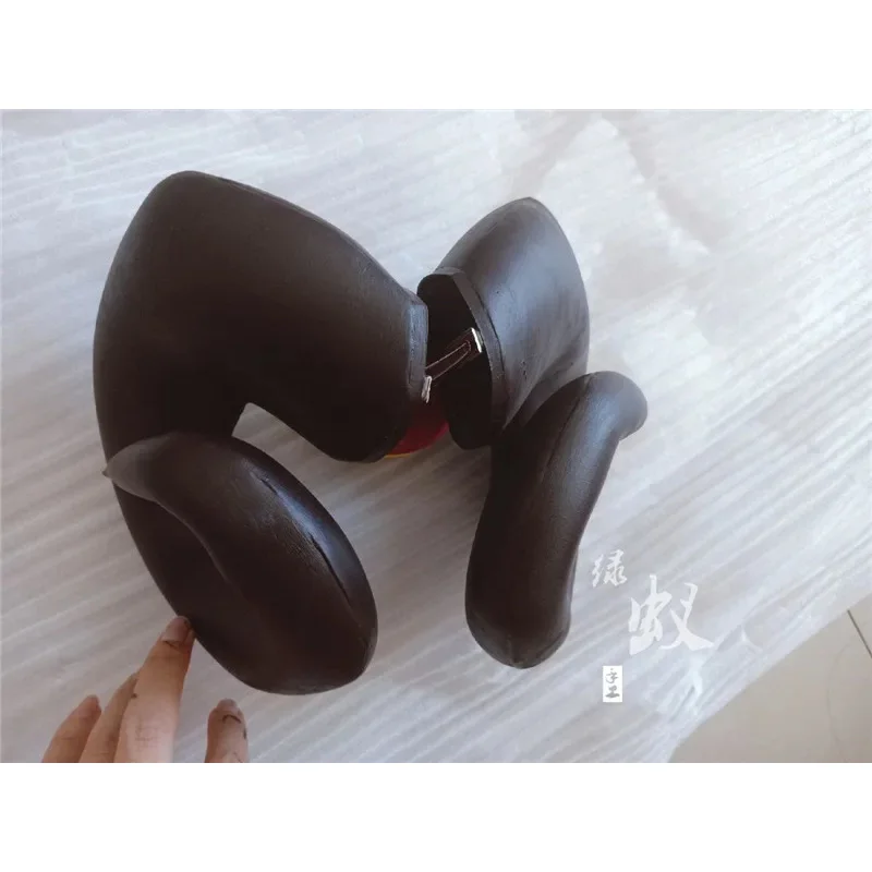 ss23Aotu World Devil Ray Hairpiece Headwear Demon Monster Anmicius Horns Halloween Cosplay Props Accessories Handm