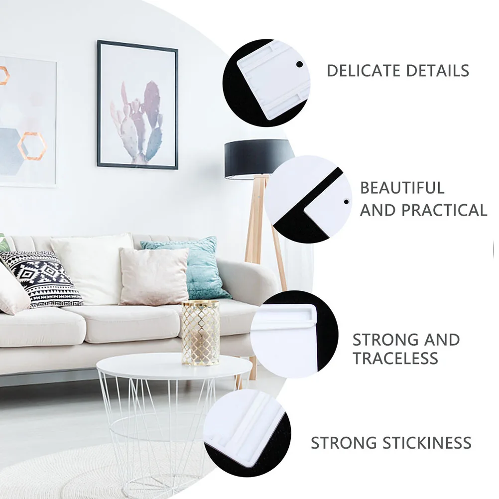 

6 Pairs Power Strip Holder Wall Socket Management Cable Organizer Appliance Cord Pp. Cabinet Light