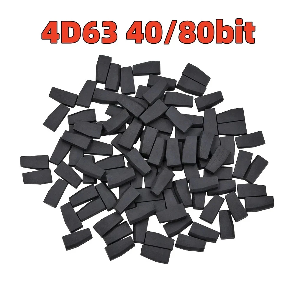 10pcs/lot 4D63 80bit ID63 ID83 TP33 Blank Ceramic Transponder Chip for Ford Mazda Lincoln Car Key