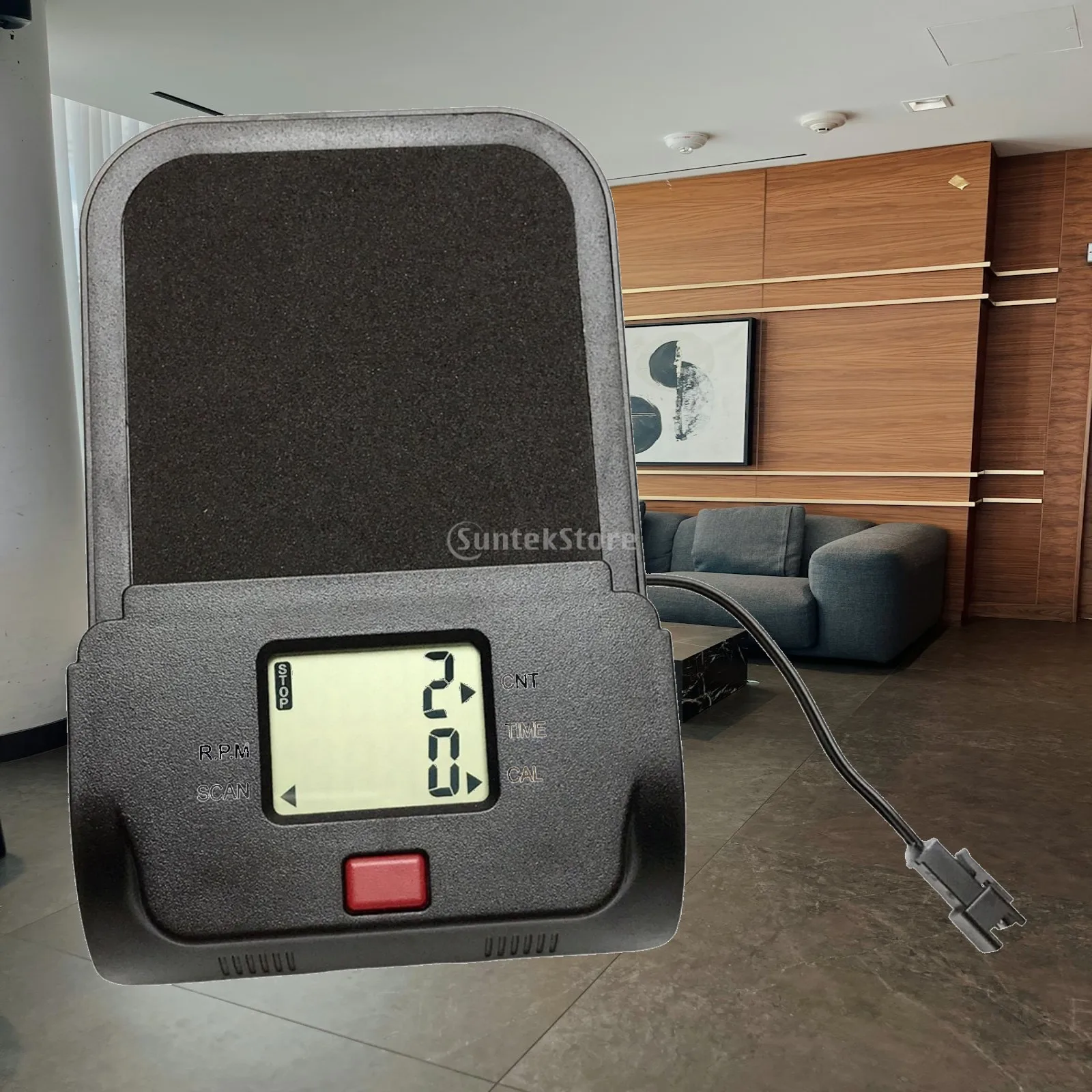Universal Fitness Device Counter LCD Computer Digital Display for Rowing Machine and Stationary Bike Workouts