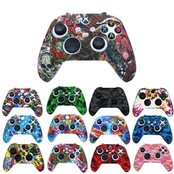 Silicone Protective Case For Xbox Series X S Controller Joystick Accessories Anti-Slip Shell Cover Skin Case With Thumb Grip Cap