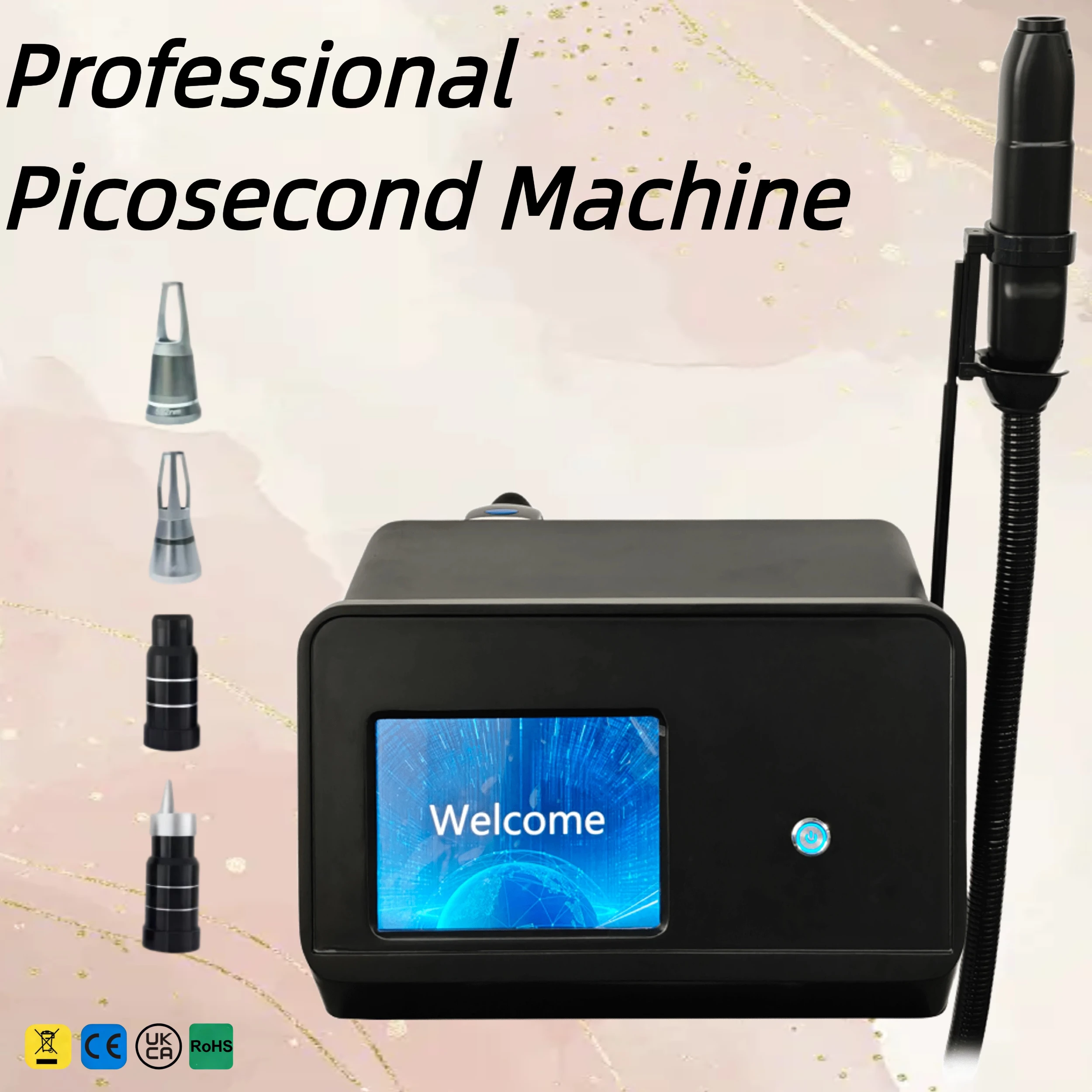 

High Power Picosecond Laser Machine Pico Laser Tattoo Removal Pigment Melasma Treatment Beauty Equipment for Beauty Salon Clinic