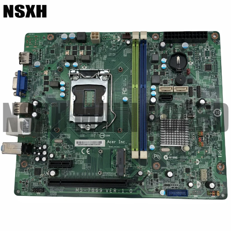 

MS-7869 TC-605 TC-705 SX2885 Motherboard VER:1.0 LGA 1150 DDR3 Mainboard 100% Tested Fully Work