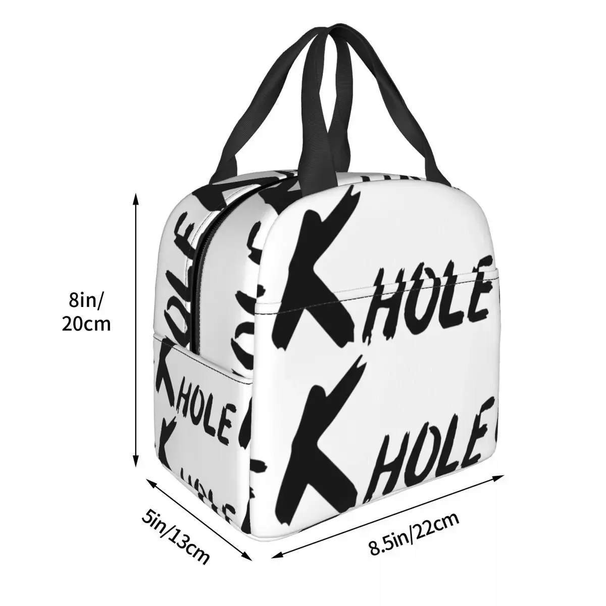 K-Hole Ketamine Effect Keta Drug Insulated Lunch Bag for Women Kids Leakproof Food Boxes Thermal Lunch Box Tote