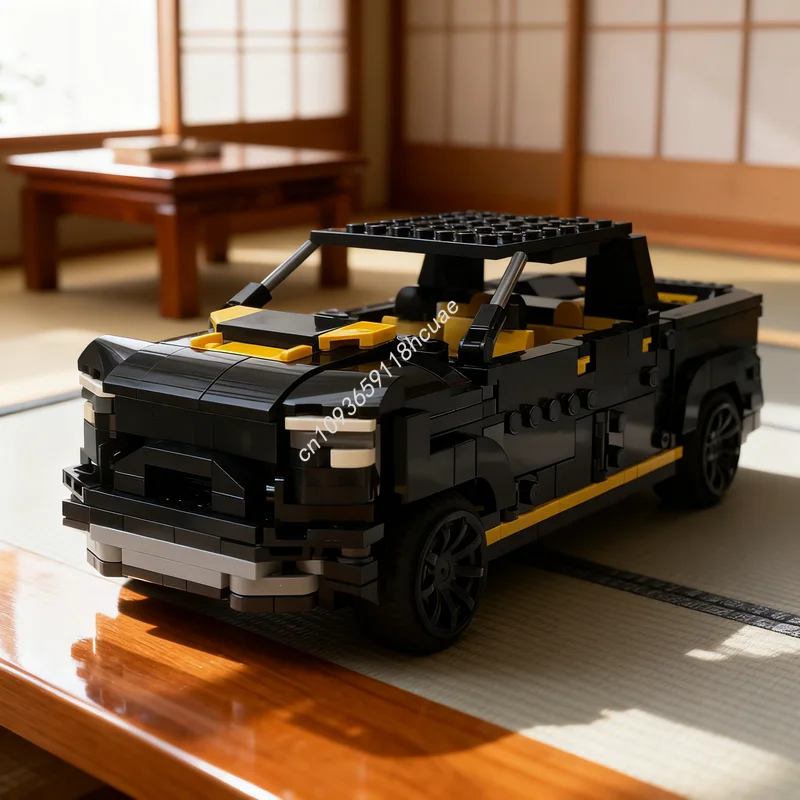 577pcs MOC Dodge RAM TRX City Champions Model Building Blocks Architecture DIY Creative Christmas Gifts Toy Idea Education Brick