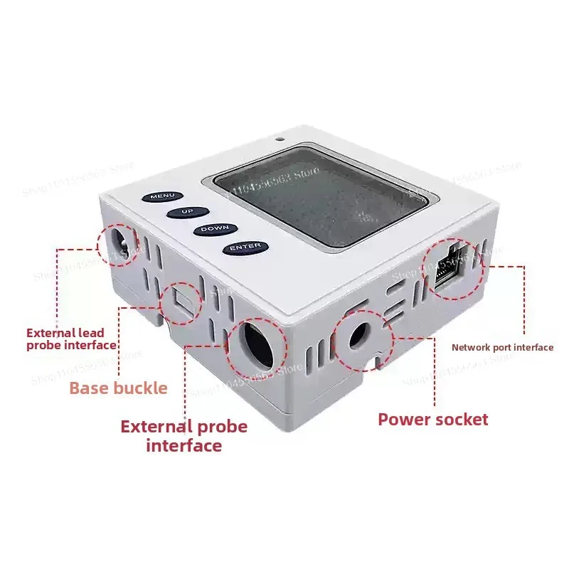 SNMP Protocol Network Temperature & Humidity Sensor - 30pcs Ethernet IP Inlet Probe Transmitter