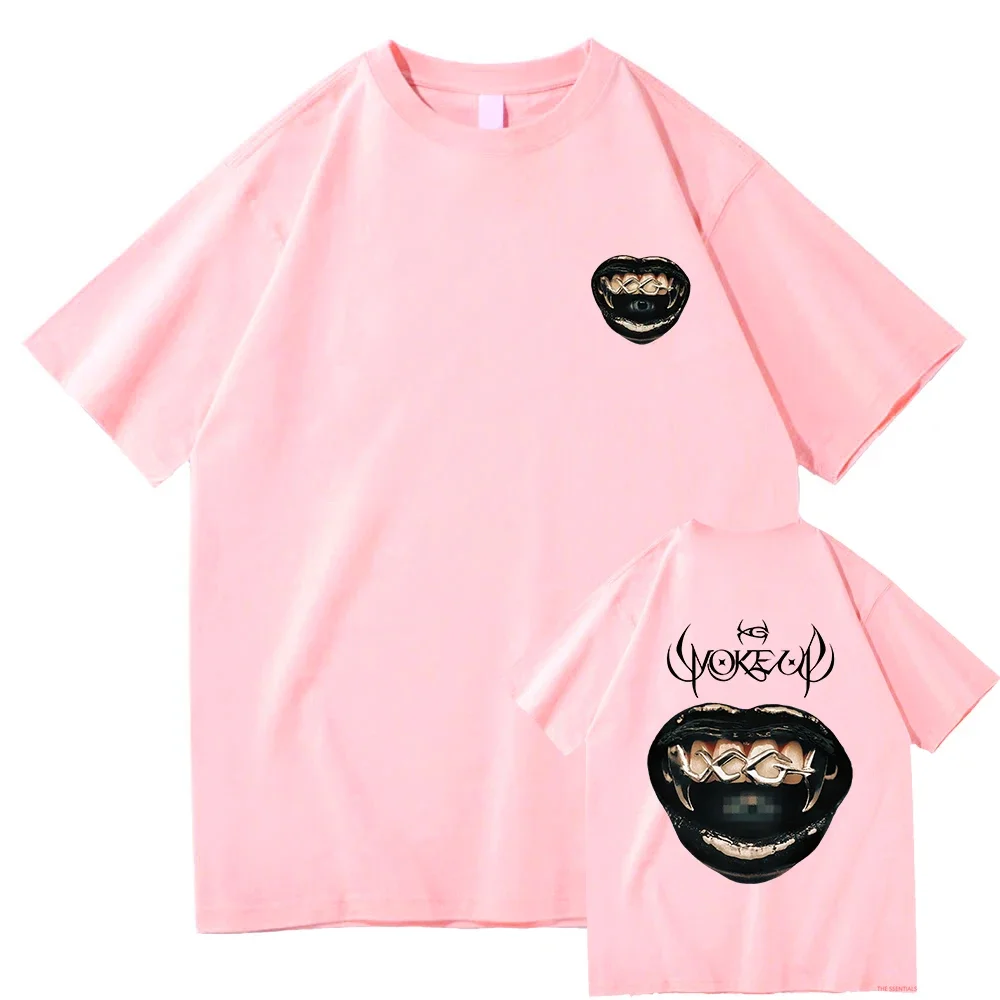 Camiseta de la banda Xg Album Woke Up para hombres y mujeres, ropa divertida, Harajuku, Unisex, Vintage, Kawaii, algodón, camisetas gráficas