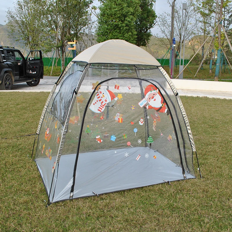 

Versatile Tent for Family Gatherings and Festivals, Ideal for Holiday Decor to Sports Events, NOT Included Stickers