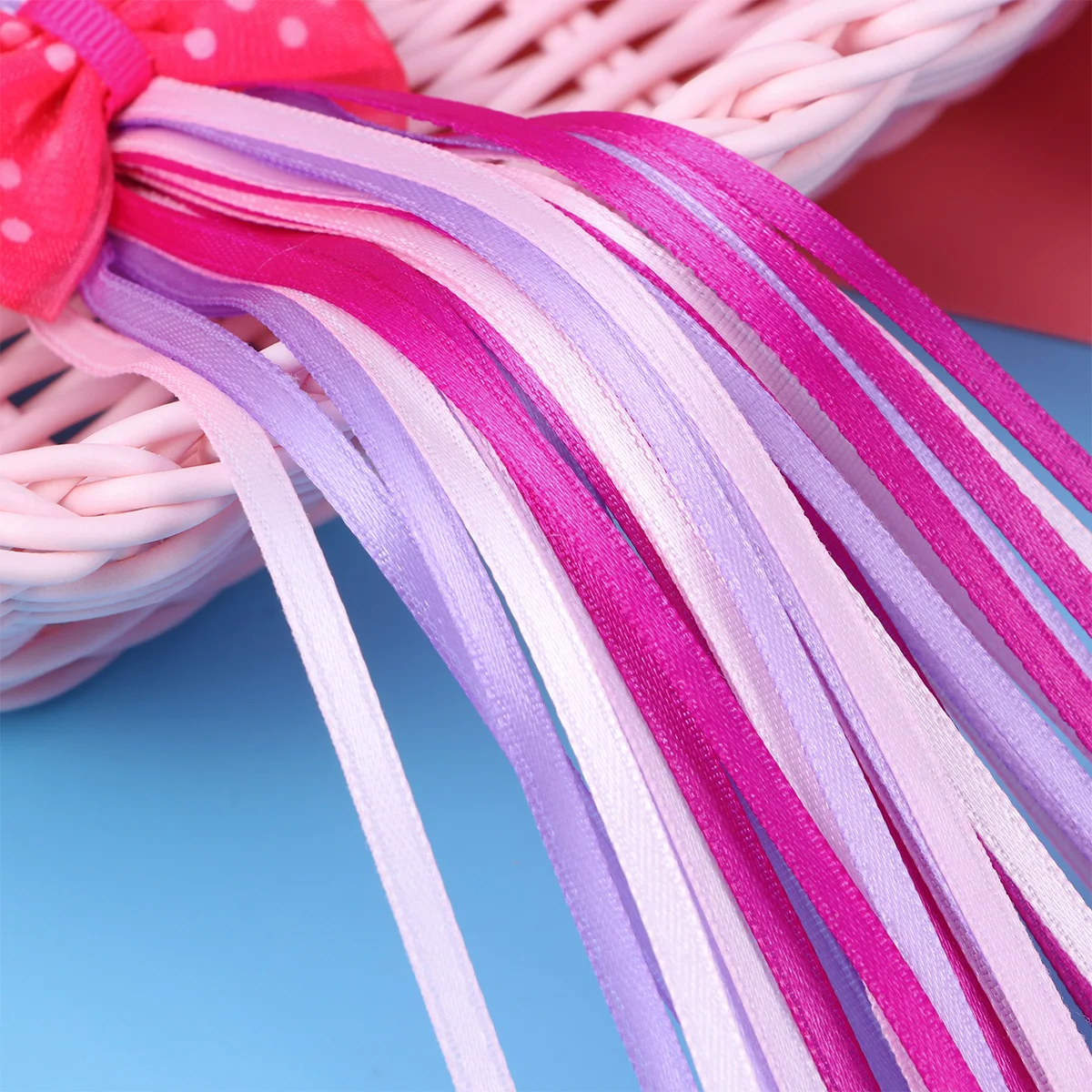 

Children Bike Decoration Handlebar Streamers Tassels Ribbon Fringed Tricycle Plastic Durable Colorful Kids Riding