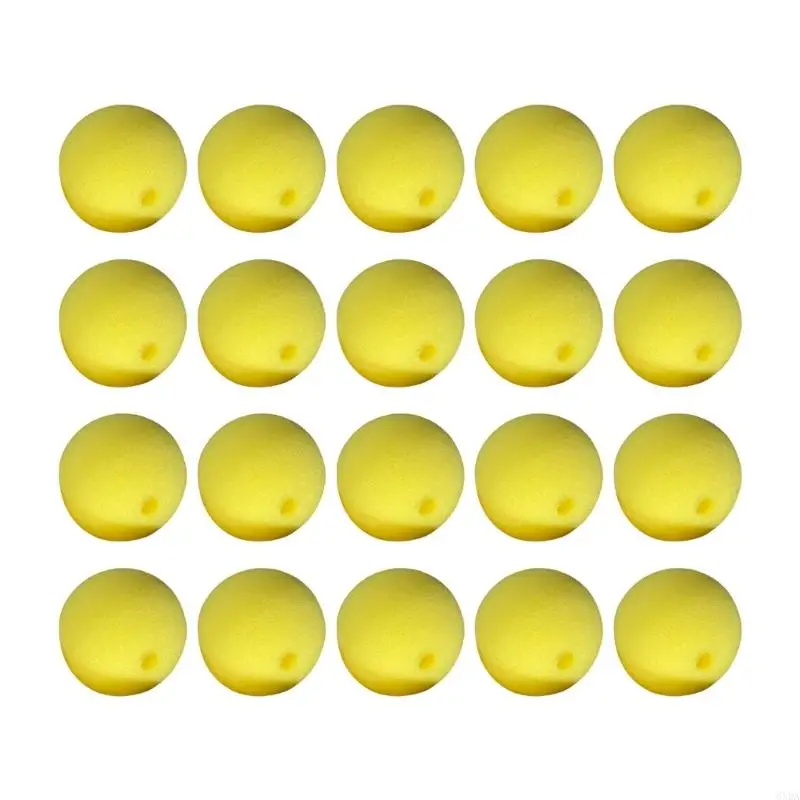 20Pcs Round Costume Nose Accessories for Group Parties and Stage Show Looks 6XDA