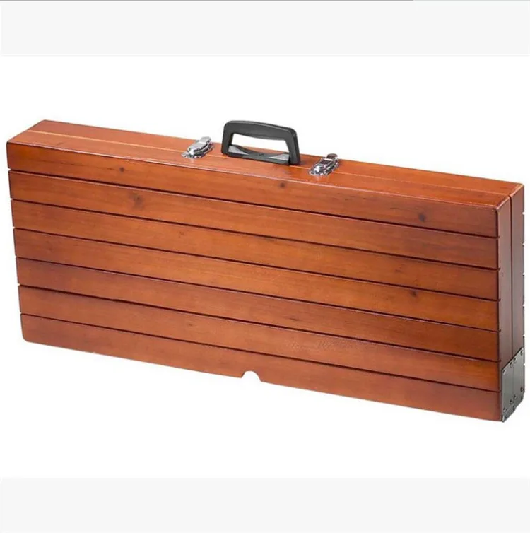 Mesas e cadeiras dobráveis de uma peça de madeira maciça ao ar livre portátil de madeira piquenique mesas e cadeiras dobráveis de liga de alumínio cnlf