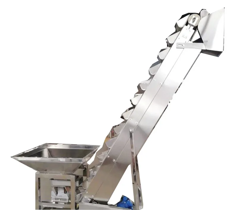 

China Factory Conveyor Bucket Elevator Feeder Stainless Steel Food Conveyor Belt
