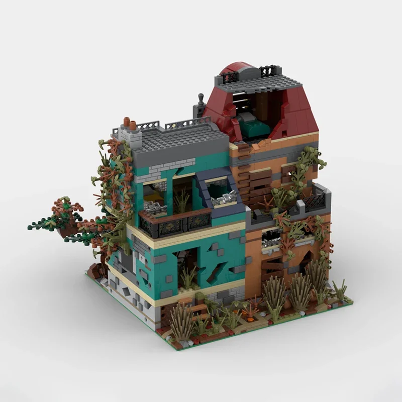 3278-Piece MOC Creator Library 10270 Apocalypse Version Modular Diy Toys Kid Gift Creative Stacking Bricks Model Building