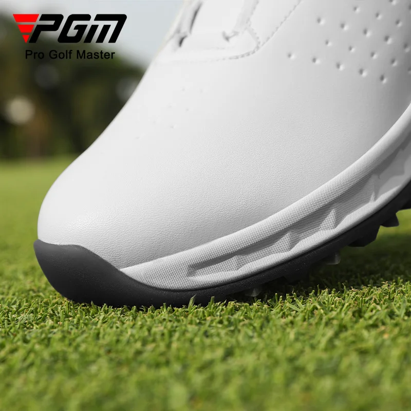 أحذية جولف رجالي من PGM صيفية بمقبض مسامي وأربطة أحذية مشي مريحة