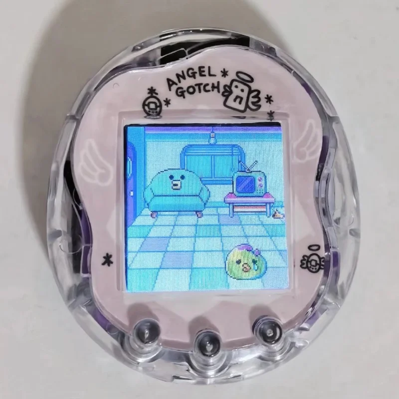 

Новый Bandai Tamagotchi Uni, прозрачный сменный корпус, игрушка, слепая коробка, модный, без внутреннего чипа