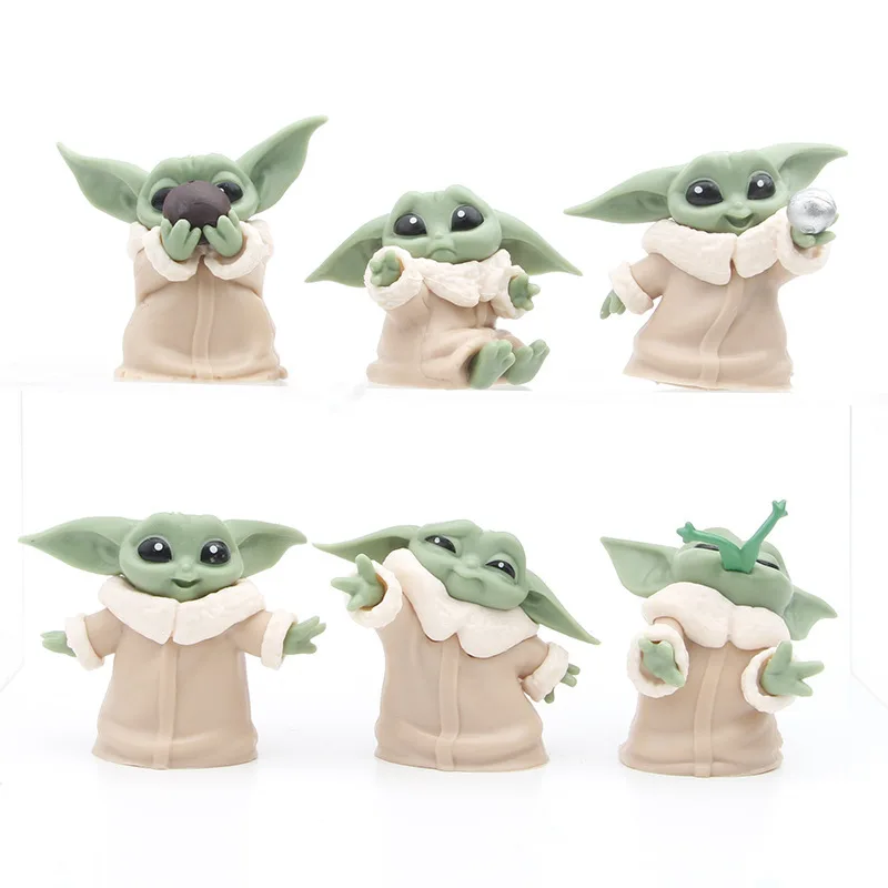 star-vanbaby-yoda-action-figure-pour-enfants-master-dark-toy-collection-de-figurines-d'anime-mini-modele-de-jouet-beurre-pvc-6-pieces