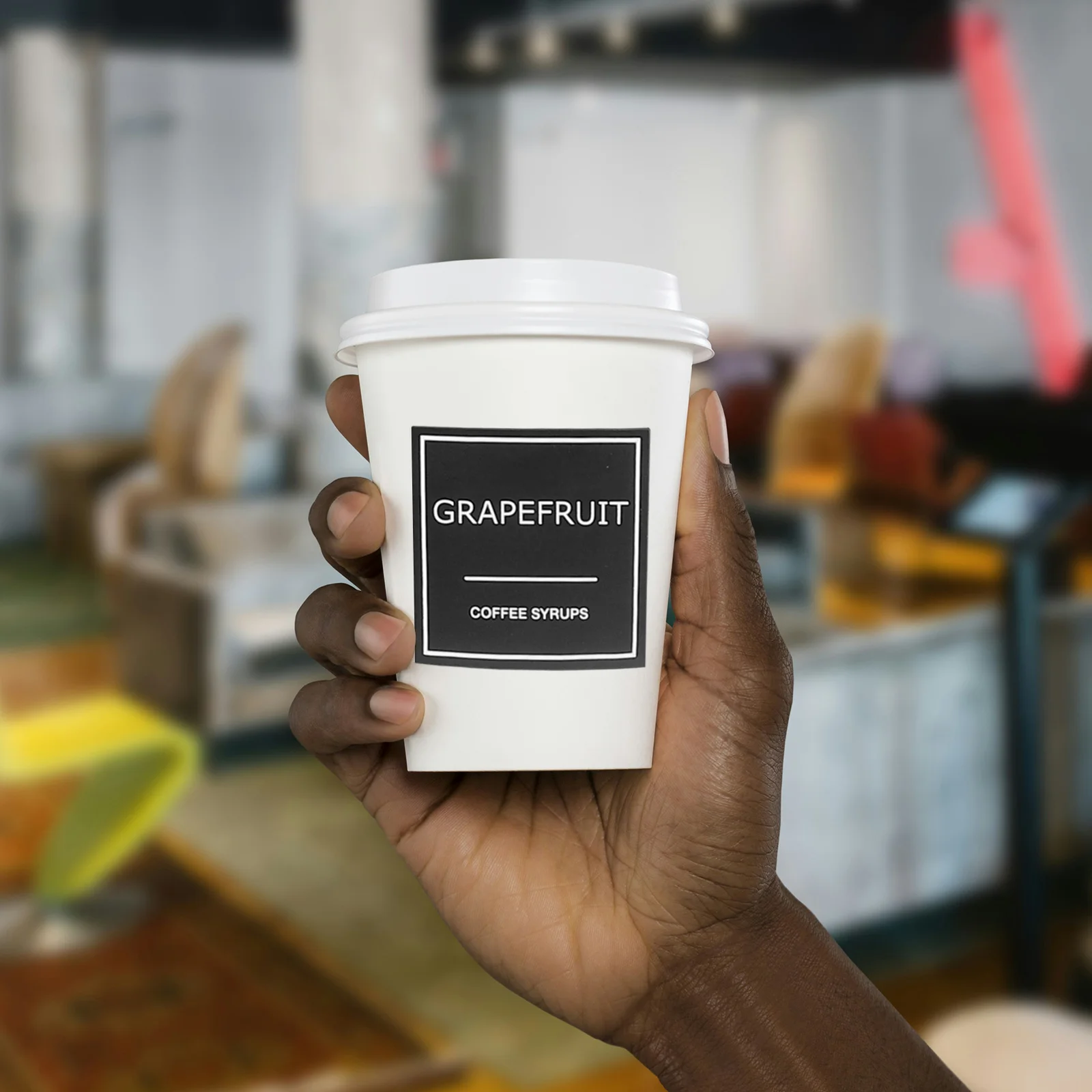 3 листа водонепроницаемые ПВХ этикетки для кофейного сиропа многоразовые минималистичные наклейки для организации кухни маркировка бутылок кофе-бар