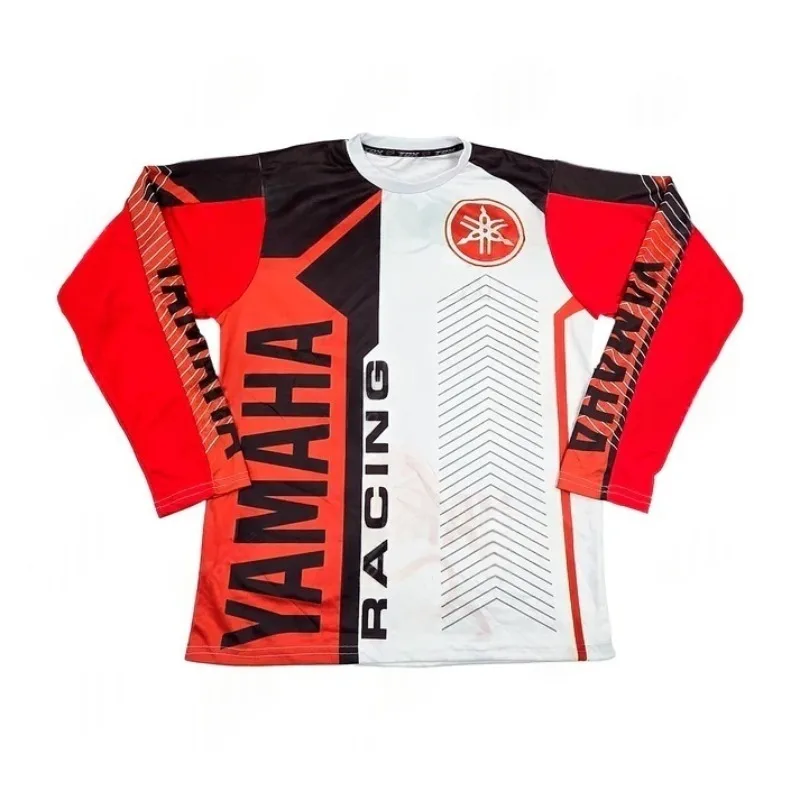 

Летний хит продаж: Новая модная футболка Yamaha с 3D-принтом, круглым вырезом и длинными рукавами, красная, унисекс, повседневная спортивная футболка